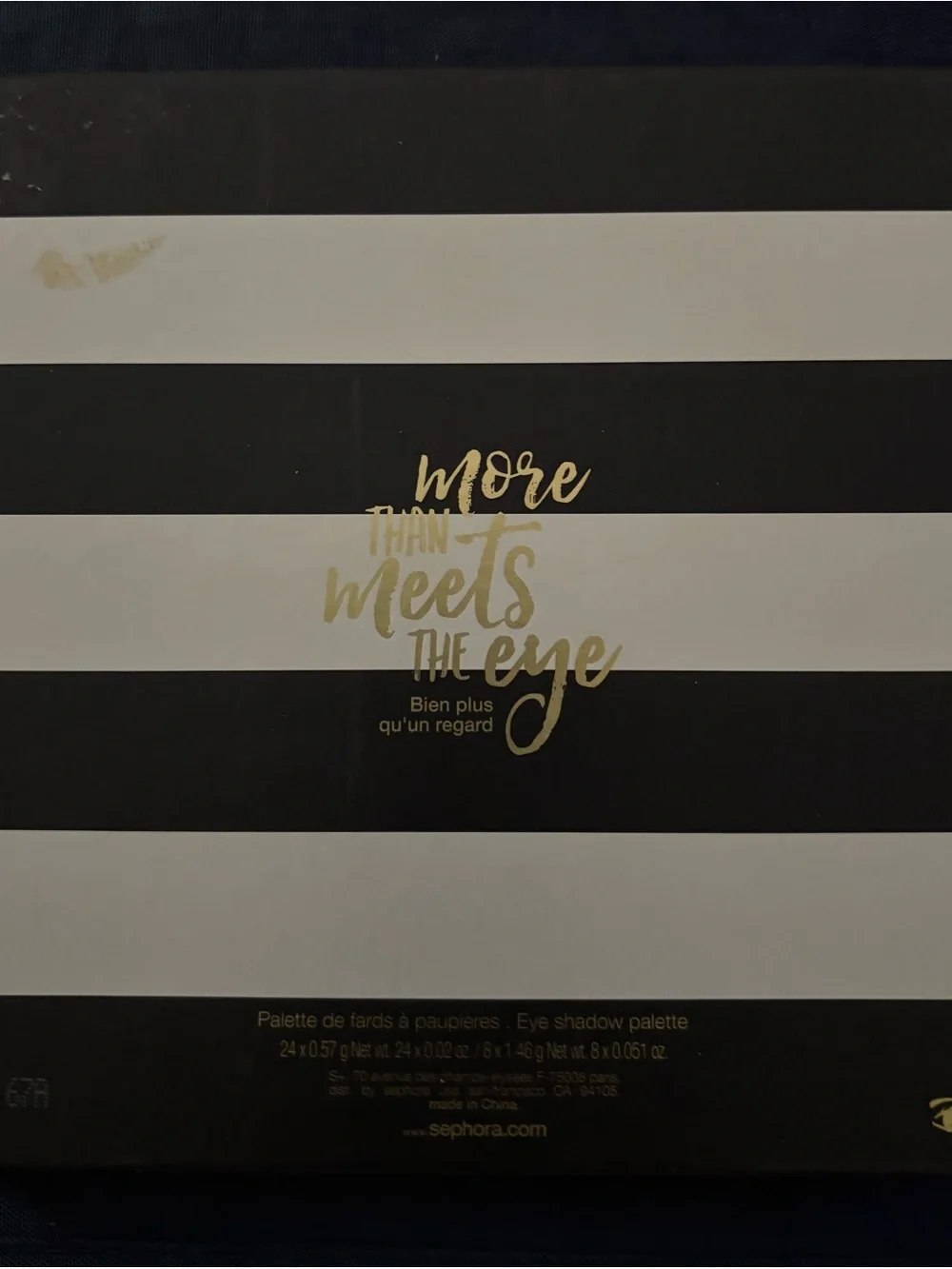 Sephora more than meets the eye shadow palette